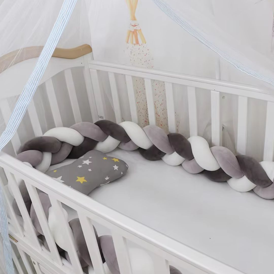 Cojín Trenza Protector para Cuna
