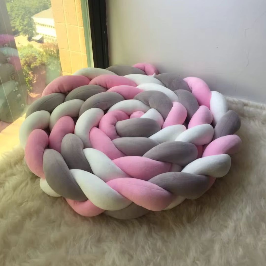 Cojín Trenza Protector para Cuna