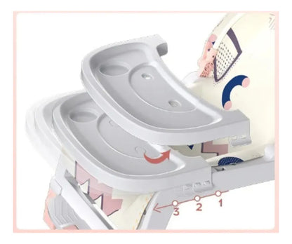 Silla Mecedora 5 En 1 Con Ruedas