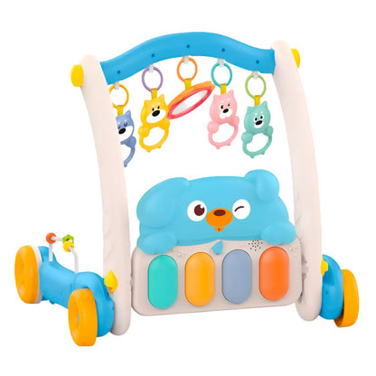 Gimnasio Piano Musical 2 en 1 con Caminador