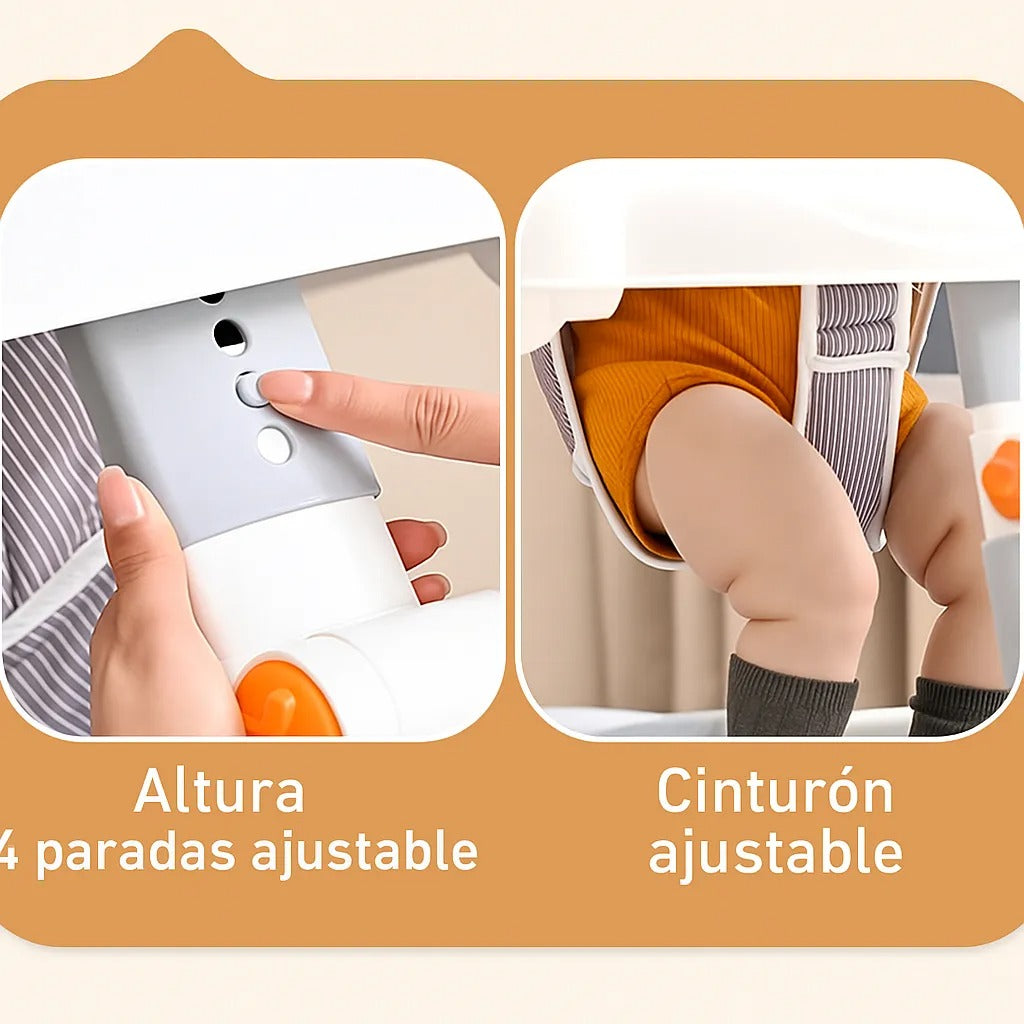 Caminador para Bebé Multifuncional con Juegos Interactivos