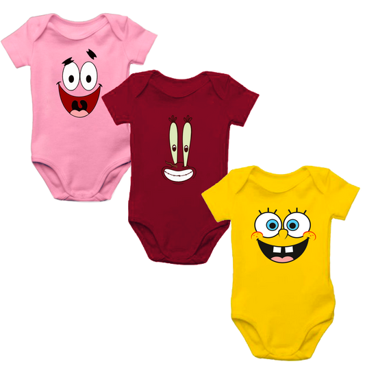 Set x3 Mamelucos Personajes