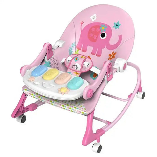 Silla Mecedora Musical con Piano y Ruedas