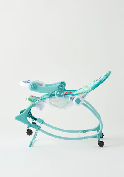 Silla Mecedora Musical con Piano y Ruedas