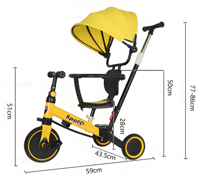 Triciclo Paseador Bicicleta de Equilibrio 6 en 1