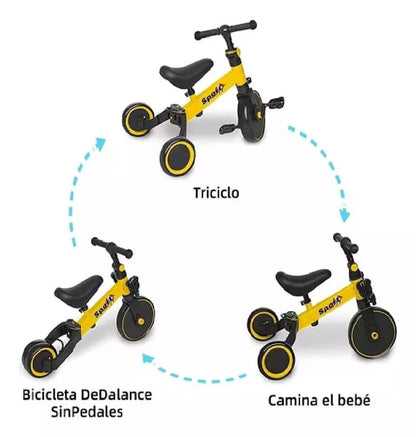 Triciclo Bicicleta Balance 3 en 1