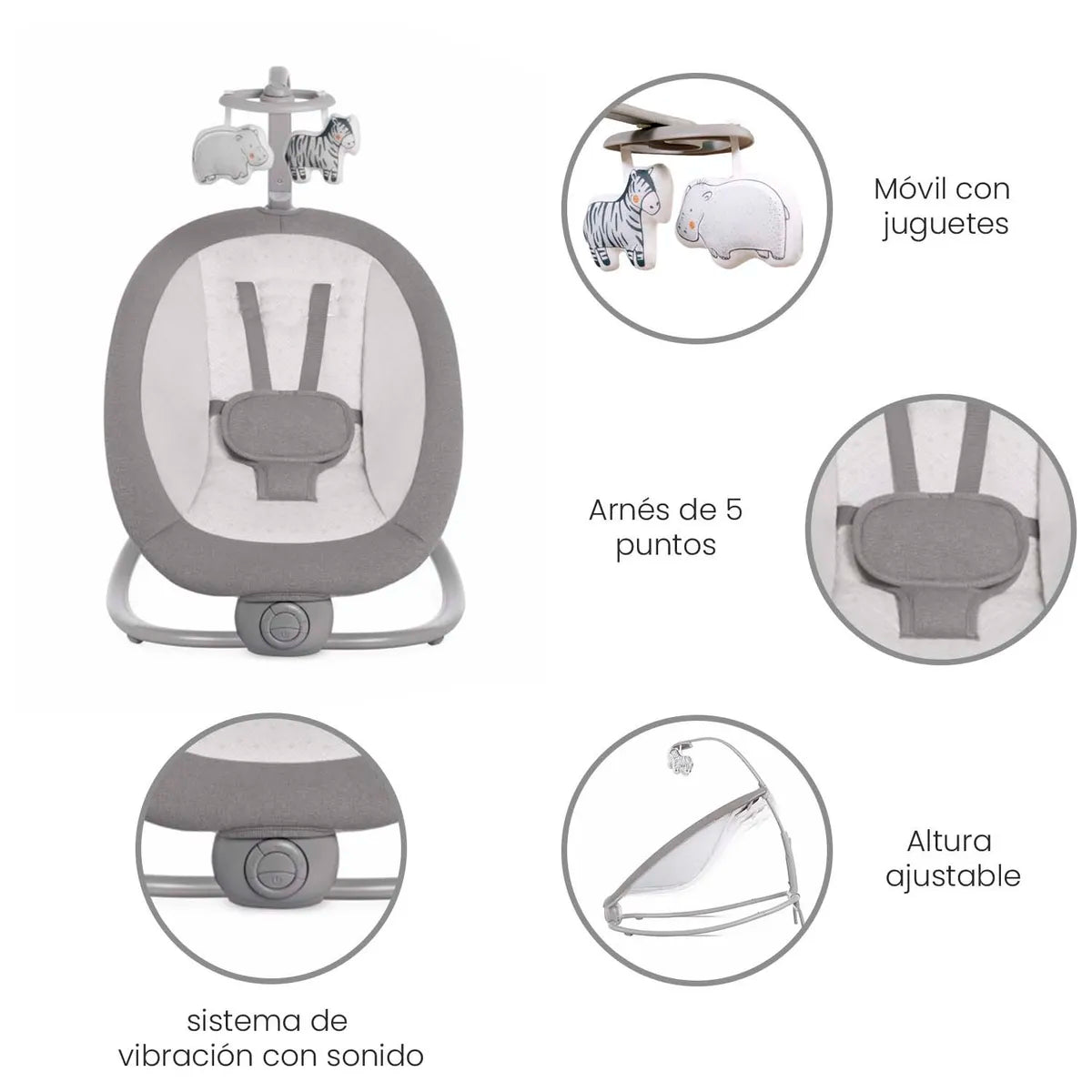 Silla Mecedora Vibradora